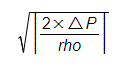 wind speed formula